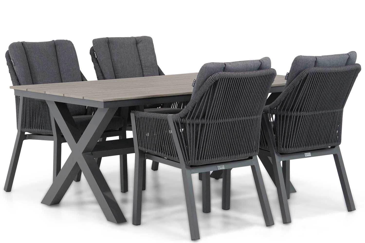 Lifestyle Verona/Forest 180 cm dining tuinset 5-delig thumbnail