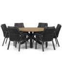 Lifestyle Verona/Rockville 160 cm dining tuinset 7-delig thumbnail