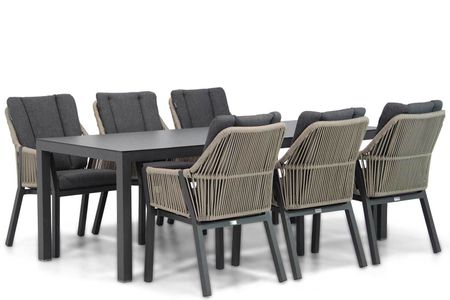 Lifestyle Verona/Madras 220 cm dining tuinset 7-delig