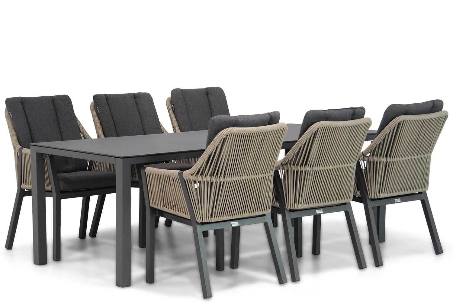Lifestyle Verona/Pallazo 220 cm dining tuinset 7-delig thumbnail