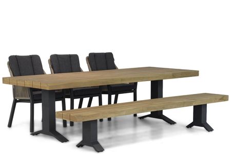 Lifestyle Verona/Superior 260 cm dining tuinset 5-delig