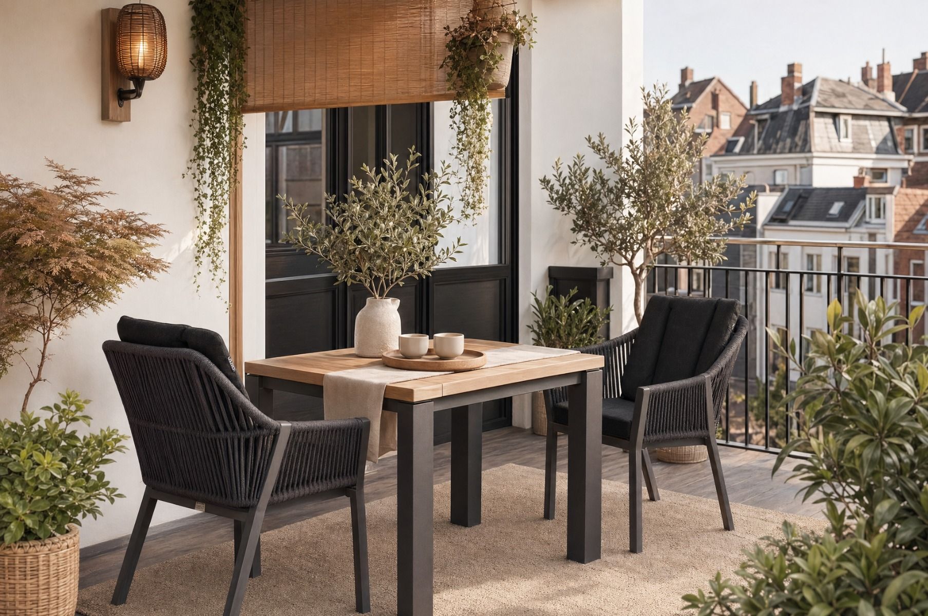 Lifestyle Verona/Veneto 90 cm dining tuinset 3-delig