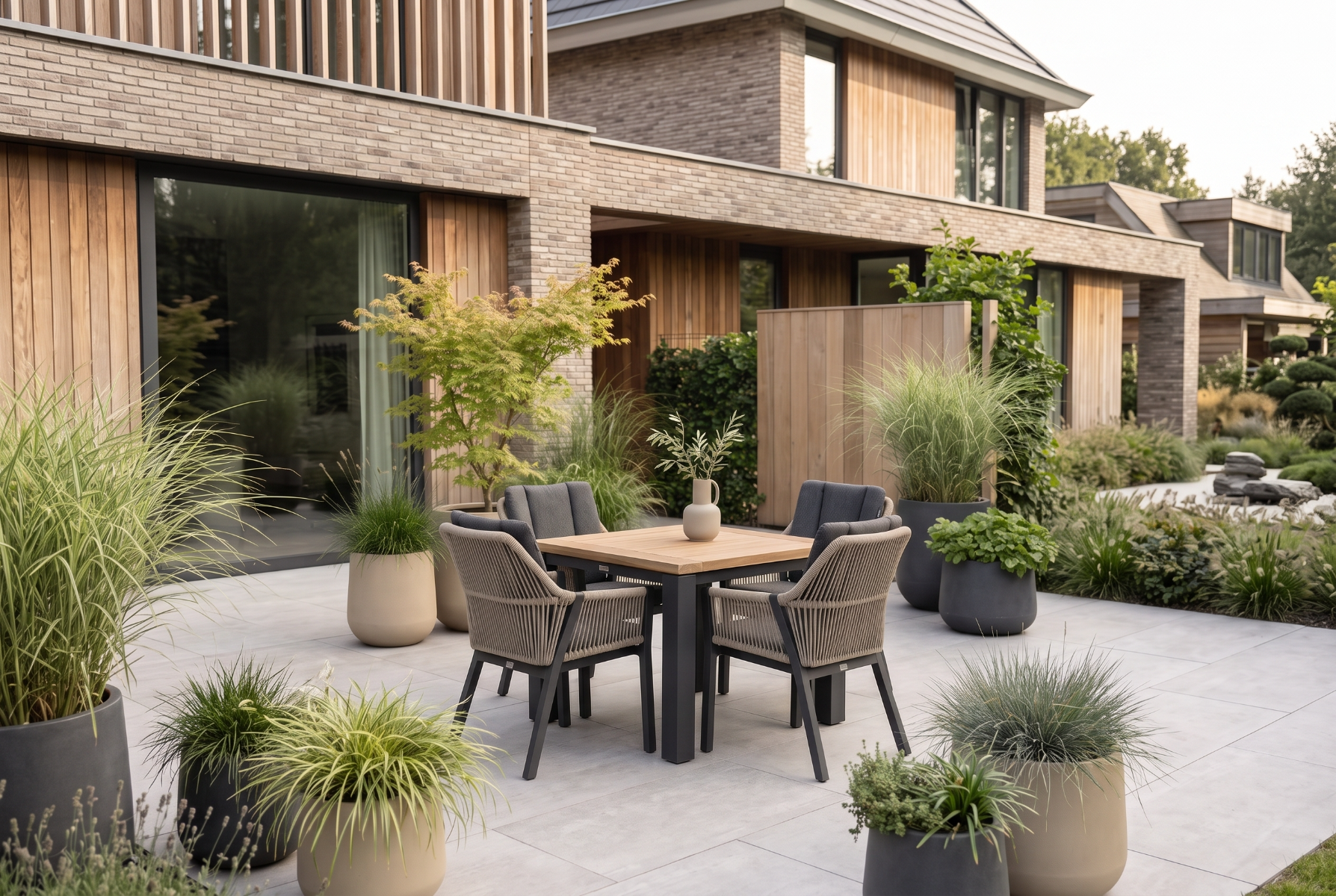 Lifestyle Verona/Veneto 90 cm dining tuinset 3-delig
