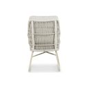 Dining tuinstoel van aluminium en rope - achteraanzicht thumbnail