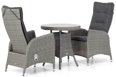 Garden Collections Lincoln/Bolton 70 cm dining tuinset 3-delig