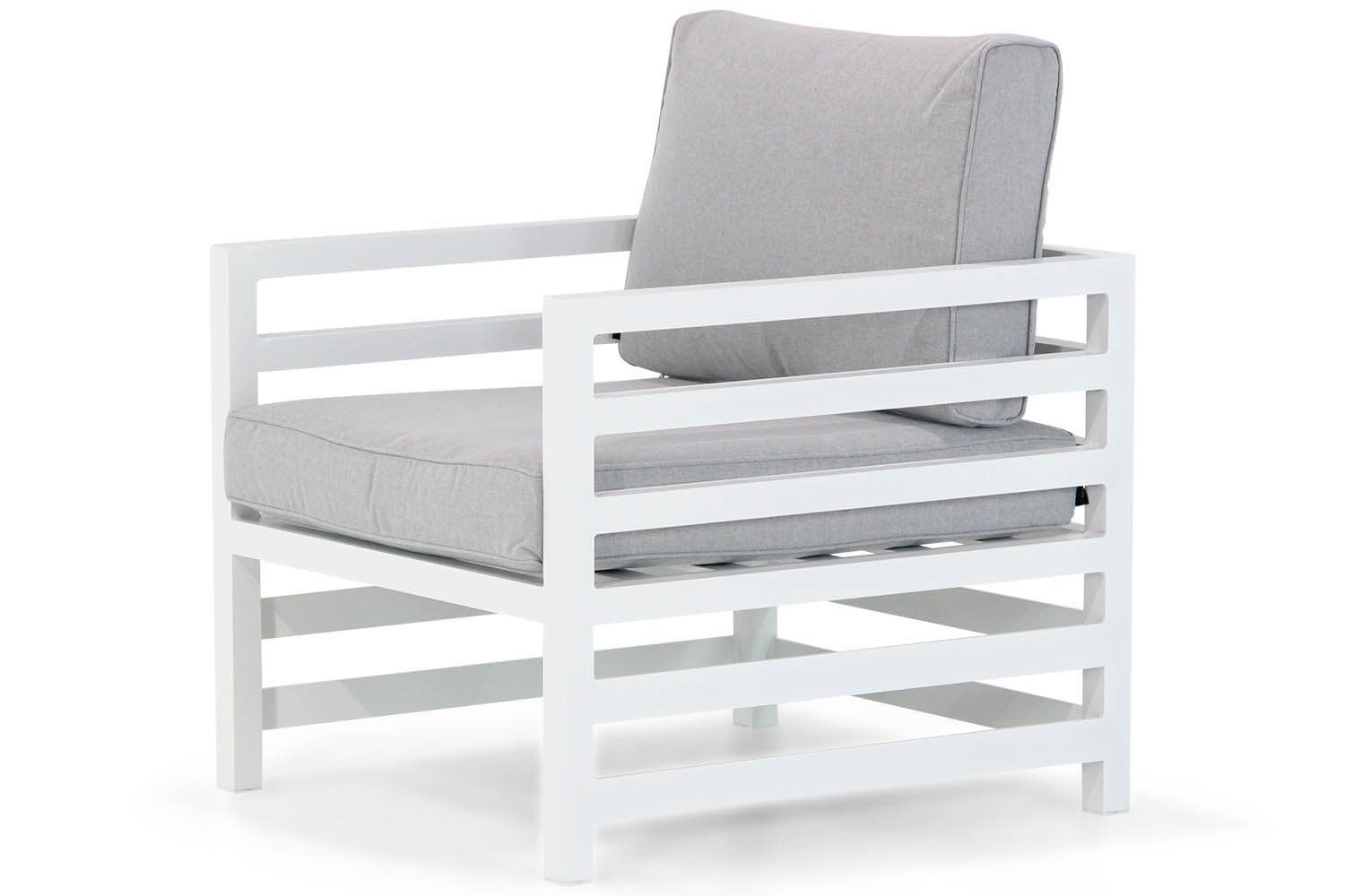 Domani Linde lounge tuinstoel white thumbnail