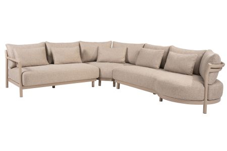 4 Seasons Outdoor Mykonos hoek loungeset 3-delig