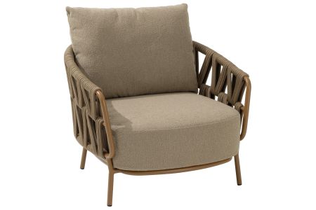 4 Seasons Biarritz living chair amber with 2 cushions