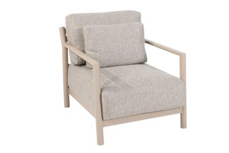 4 Seasons Mykonos lounge  tuinstoel latte