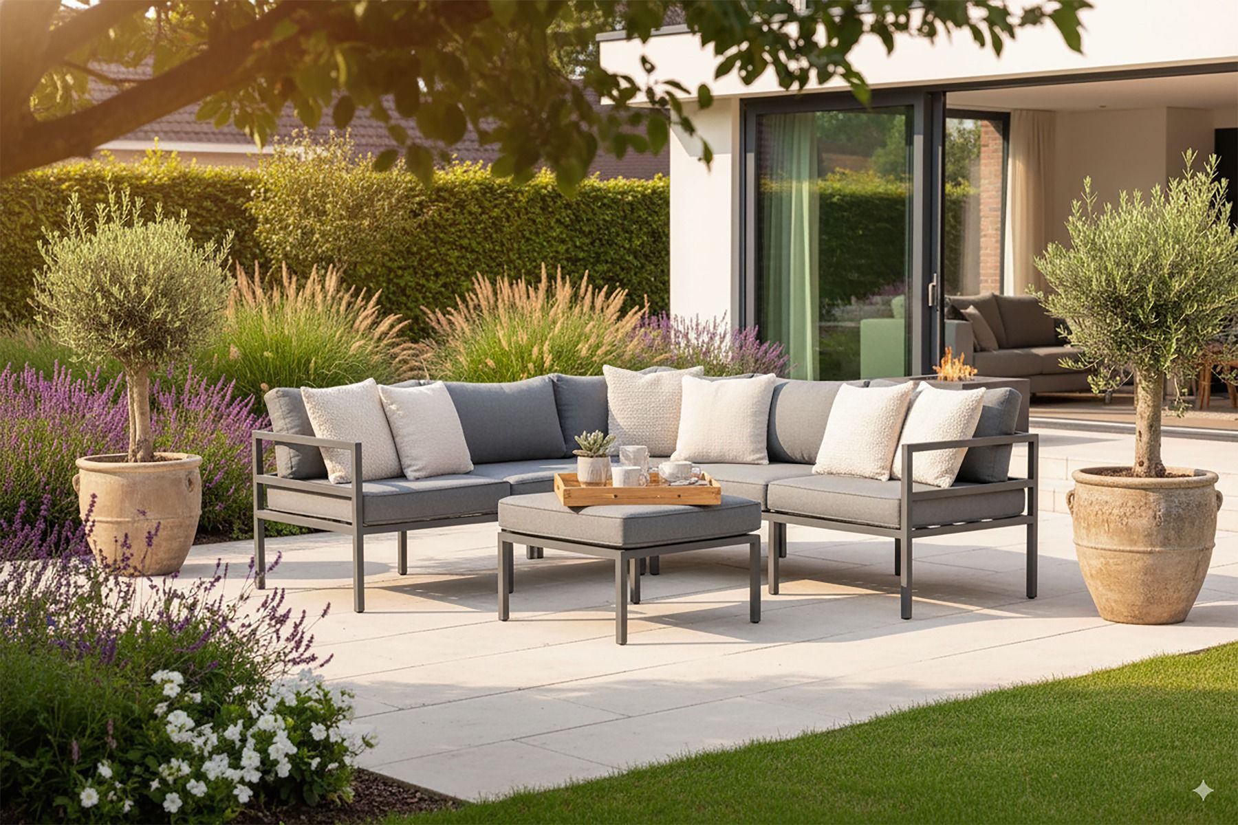 Lifestyle&#x20;Altino&#x20;hoek&#x20;loungeset&#x20;4-delig