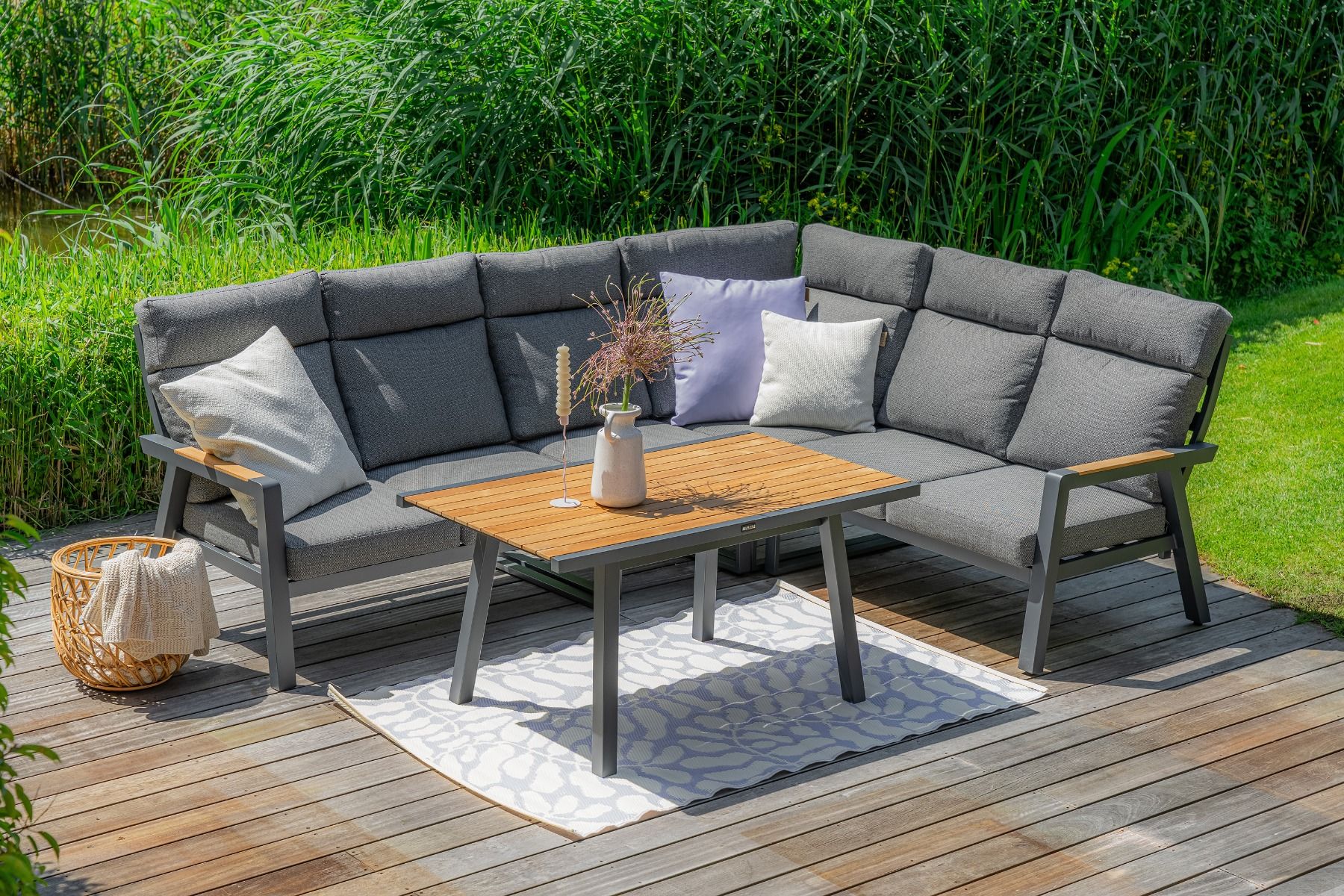 Lifestyle Marseille hoek loungeset 5-delig
