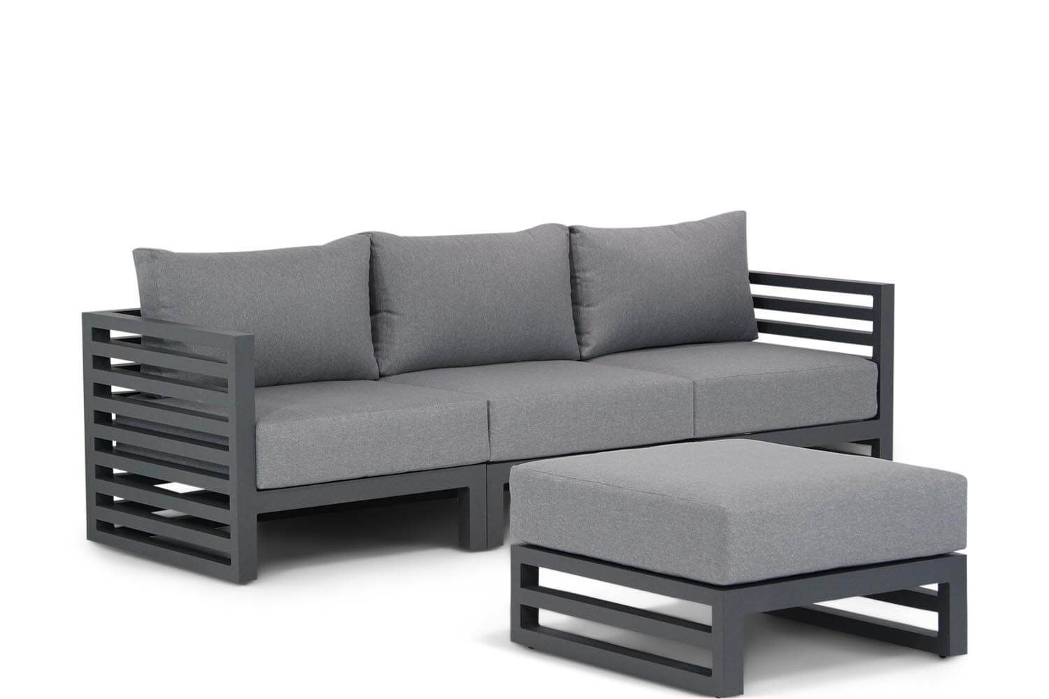Santika Jaya chaise longue loungeset 4-delig thumbnail