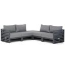 Santika Jaya hoek loungeset 5-delig thumbnail