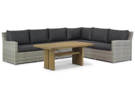 Garden Collections Giardino/Brighton 140 cm dining loungeset 5-delig