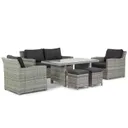 Garden Collections Giardino/Napoli stoel-bank loungeset 6-delig thumbnail