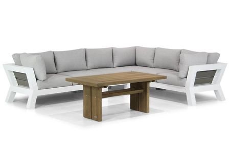 Santika Yovita/Brighton 140 cm hoek loungeset 5-delig