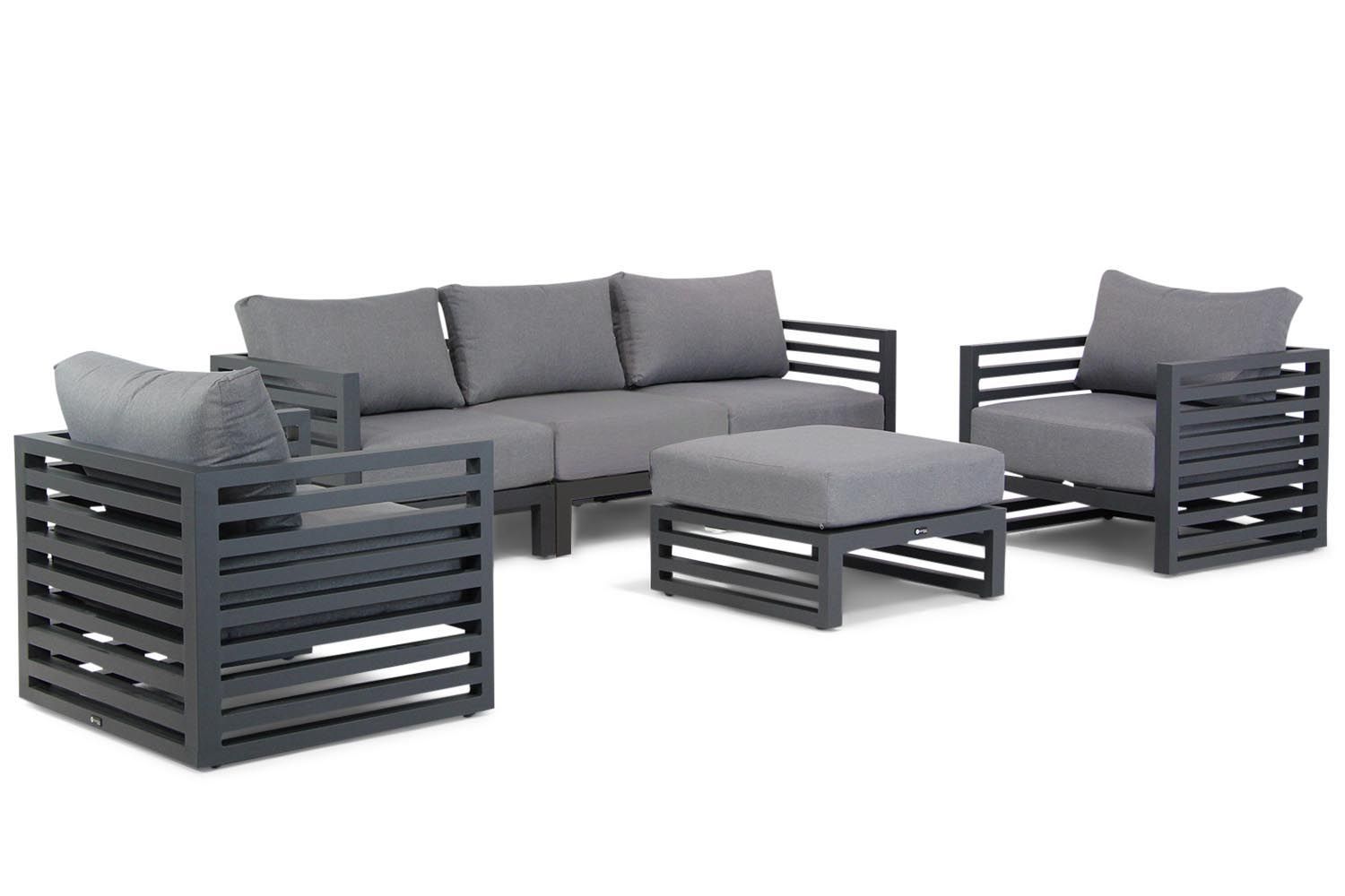 Santika Jaya stoel-bank loungeset 6-delig thumbnail
