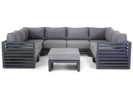 Santika Jaya loungeset U-vorm 9-delig