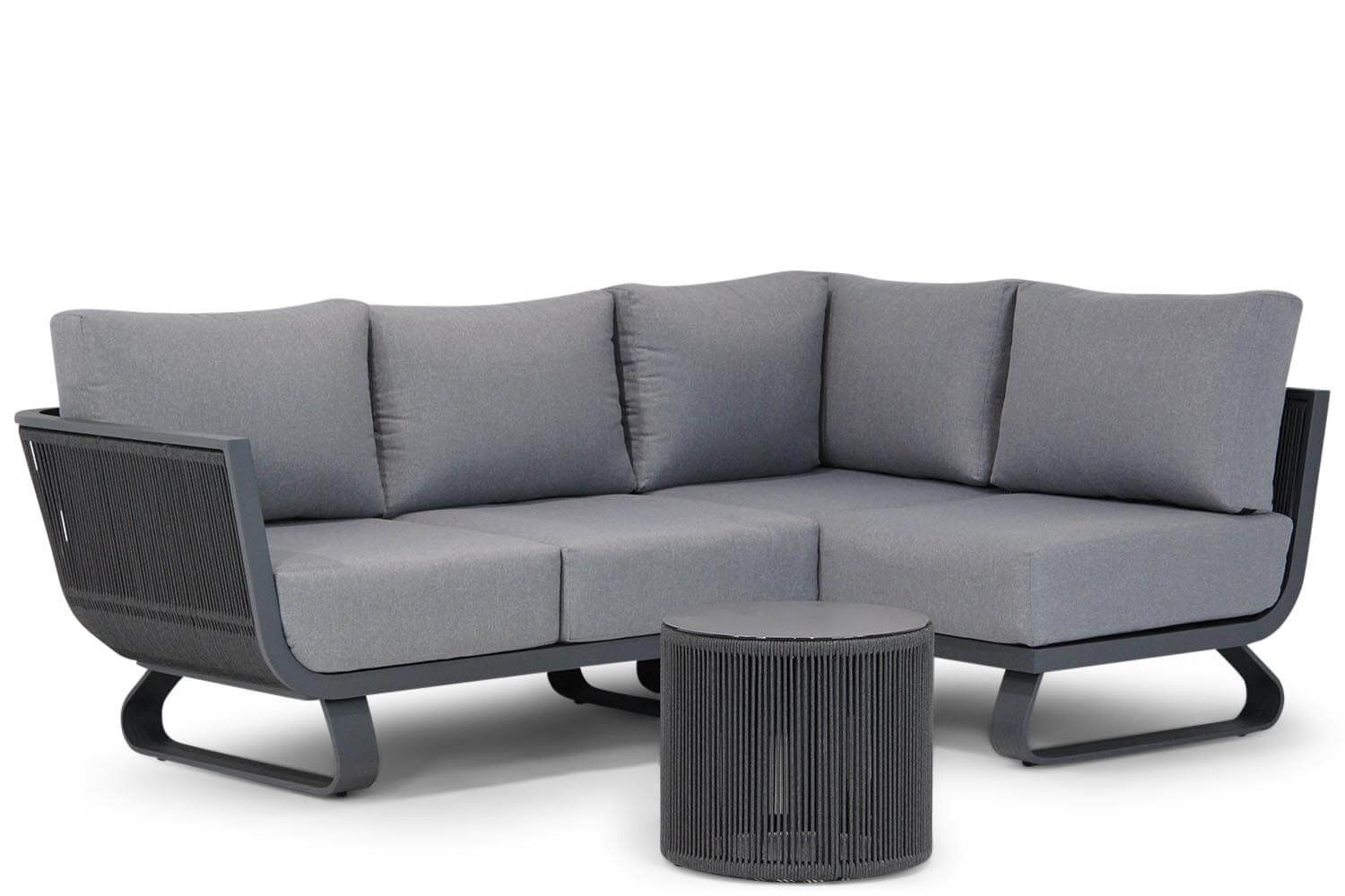 Santika Corniche chaise longue loungeset 4-delig rechts thumbnail