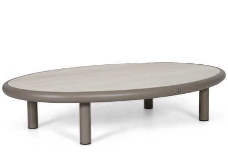 Santika Wave lounge tafel met ceramic tafelblad