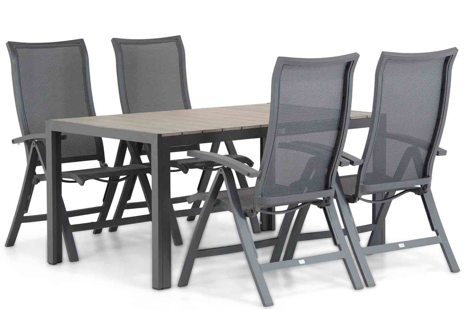Presto Lucardo/Young 155 cm dining tuinset 5-delig thumbnail