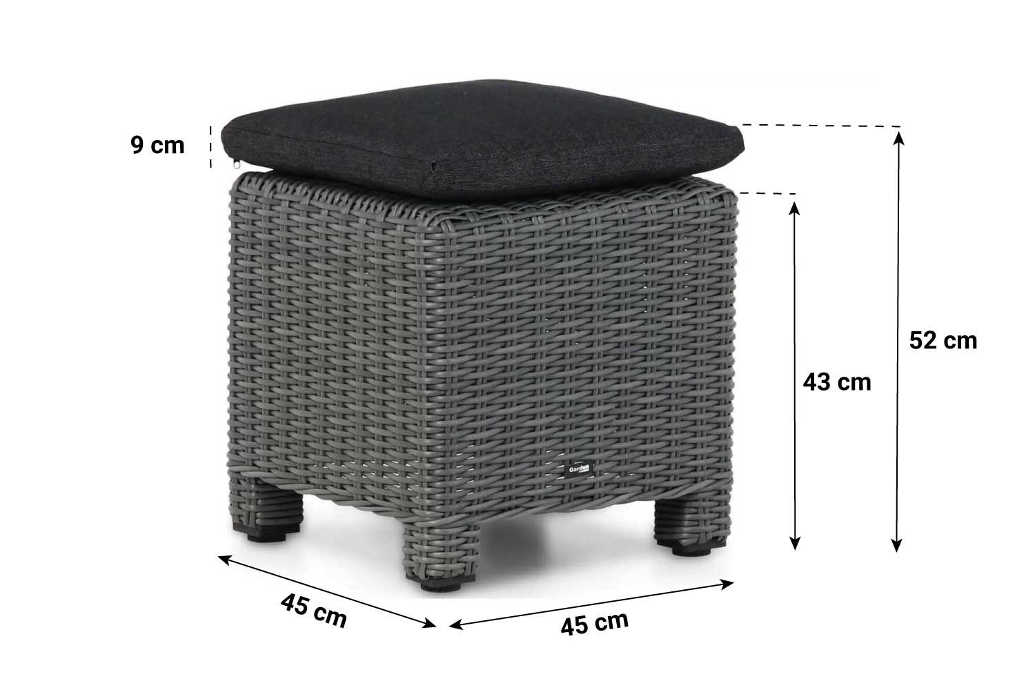 Garden Collections Lusso dining loungeset 7-delig