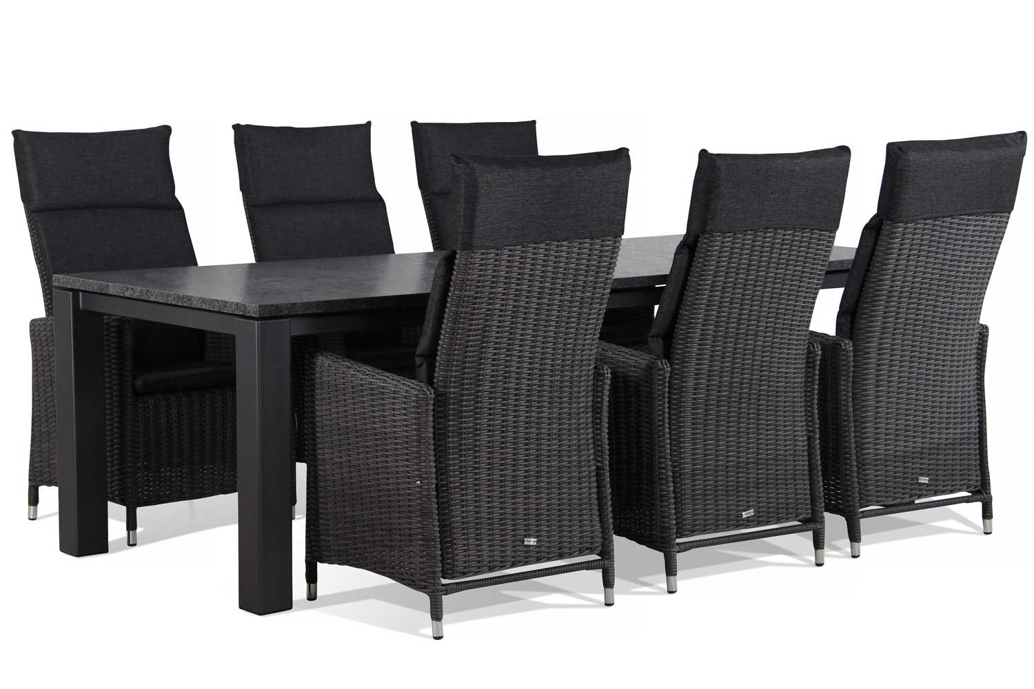 Garden Collections Madera/Alaska 240 cm dining tuinset 7-delig thumbnail