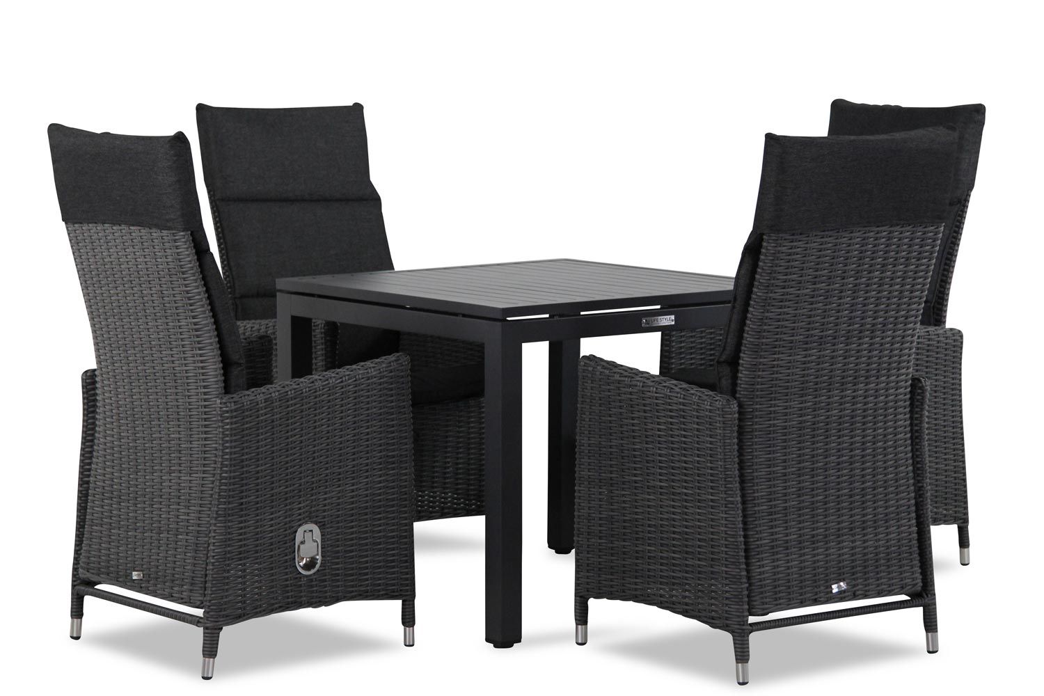 Garden Collections Madera/Concept 90 cm dining tuinset 5-delig thumbnail