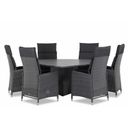 Garden Collections Madera/Graniet triangel 170 cm dining tuinset 7-delig thumbnail