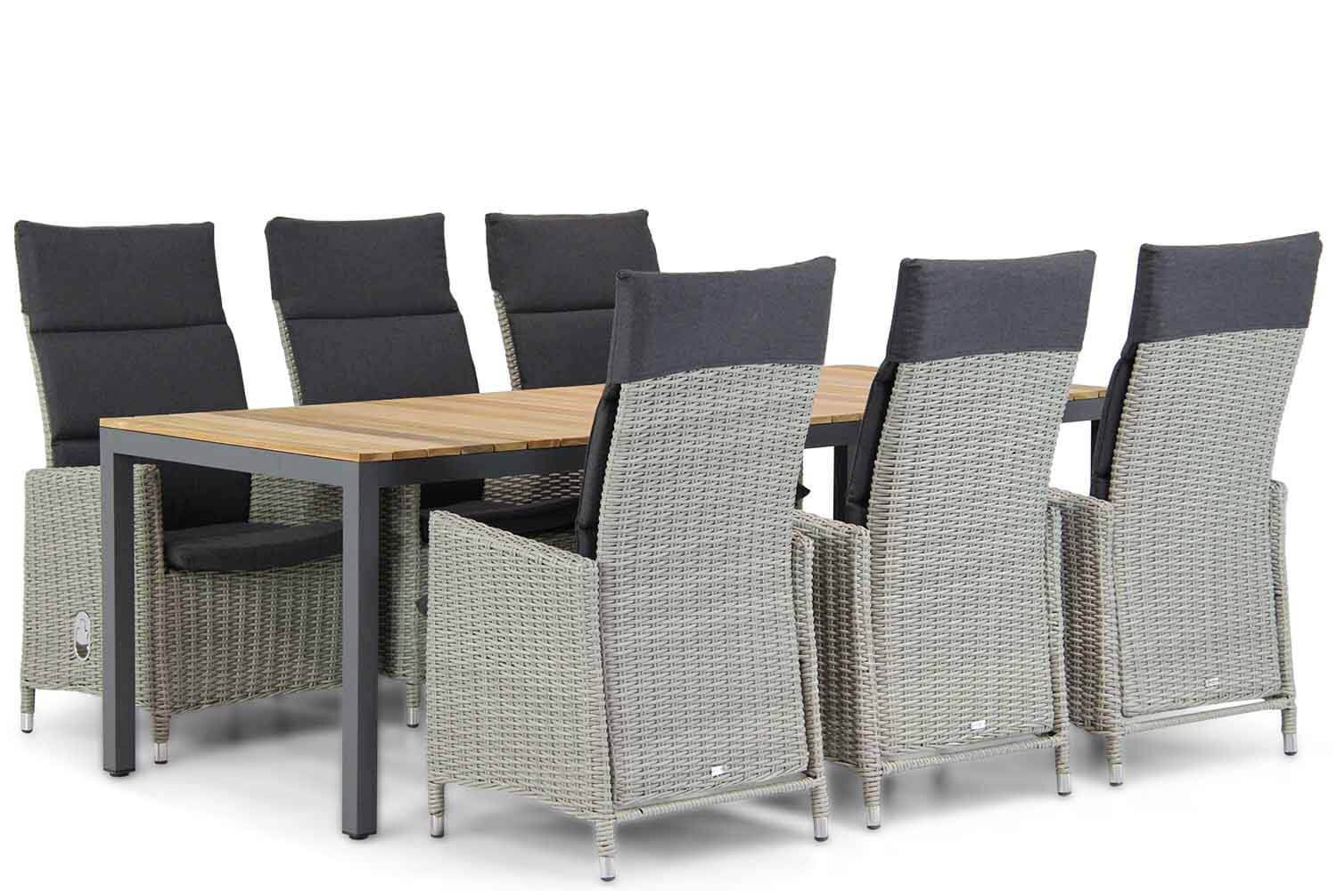 Garden Collections Madera/Mazzarino 220 cm dining tuinset 7-delig thumbnail
