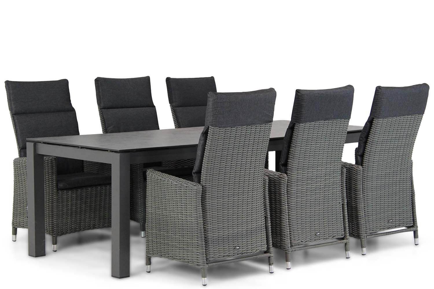 Garden Collections Madera/Yukon 240 cm dining tuinset 7-delig thumbnail
