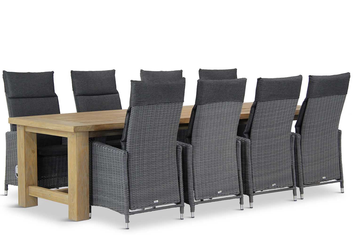 Garden Collections Madera/ Fourmile 300 cm dining tuinset 9-delig thumbnail