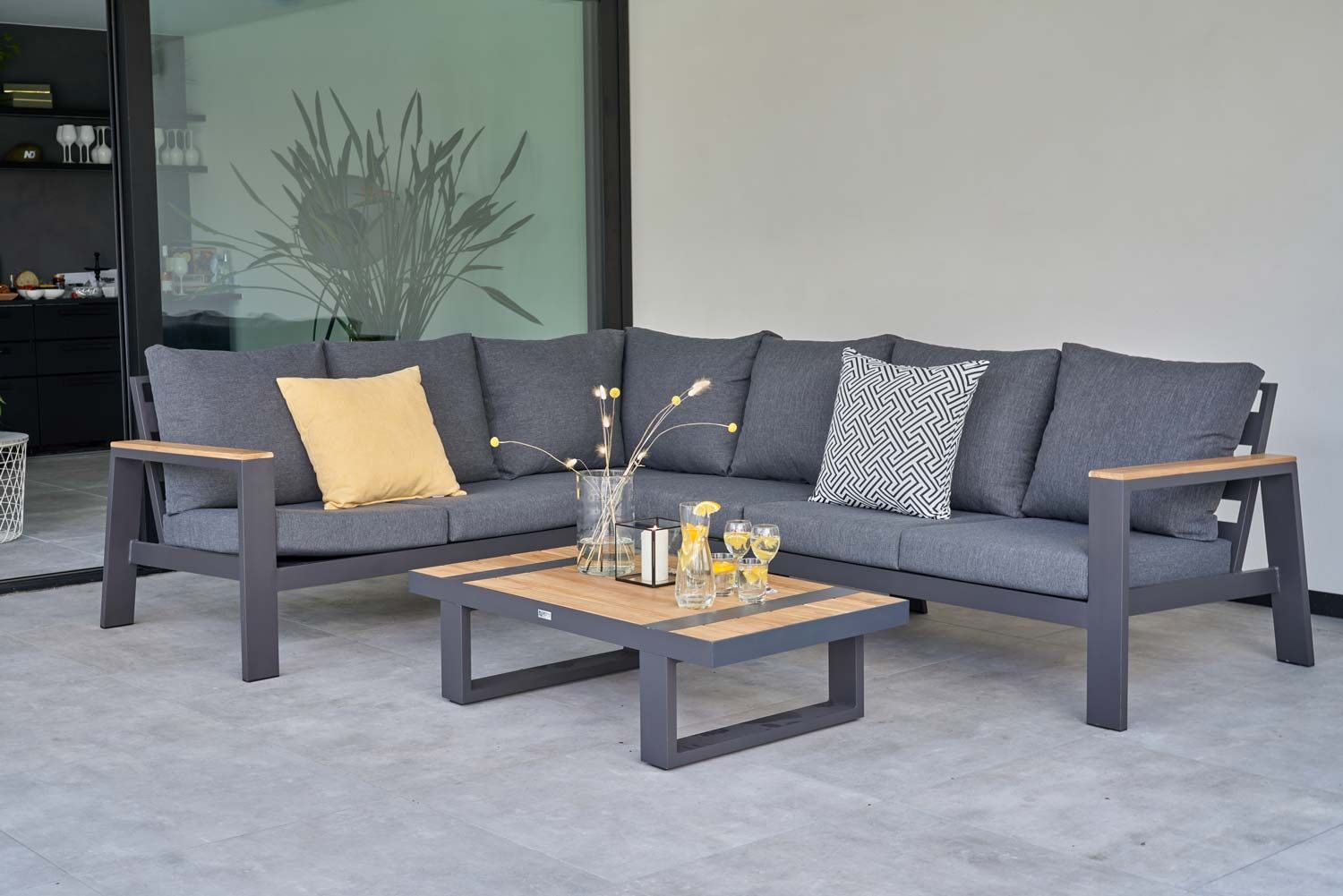 Lifestyle Marietta hoek loungeset 5-delig thumbnail