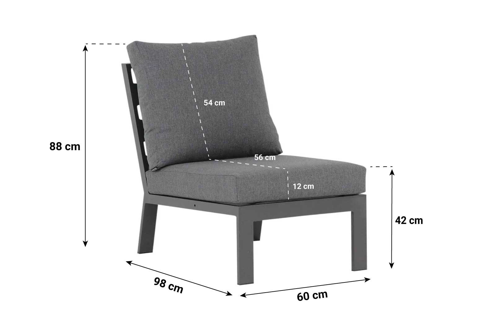 Lifestyle Marietta hoek loungeset 5-delig thumbnail