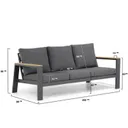 Lifestyle Marietta stoel-bank loungeset 4-delig thumbnail