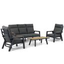 Lifestyle Marseille stoel-bank loungeset 4-delig thumbnail