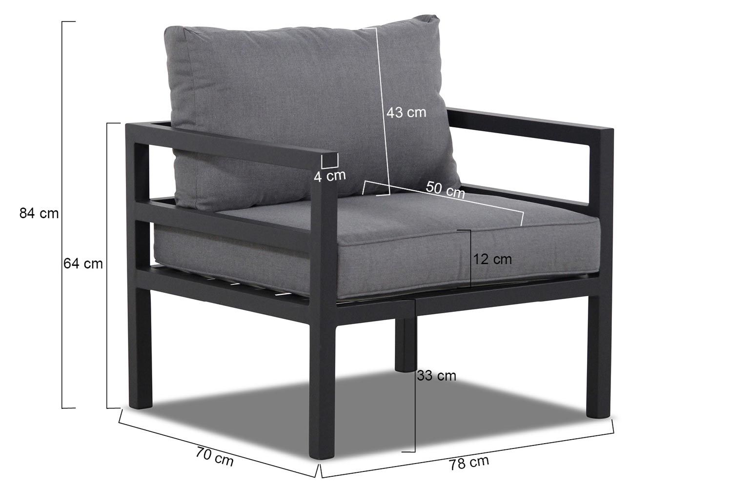 Lifestyle Arenas lounge tuinstoel