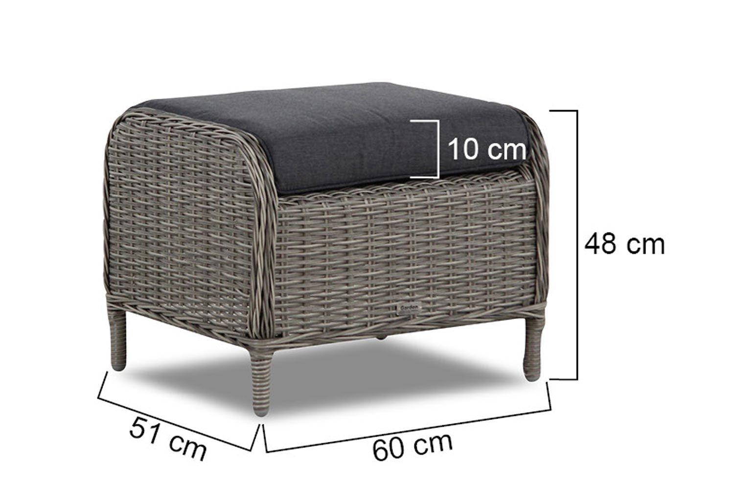 Garden Collections New Castle bistroset 5-delig thumbnail