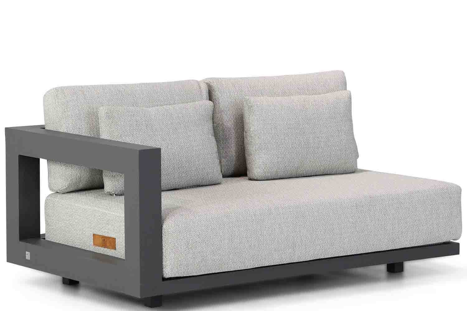 Metropolitan 2.5 seater bench right arm with 5 cushions  thumbnail