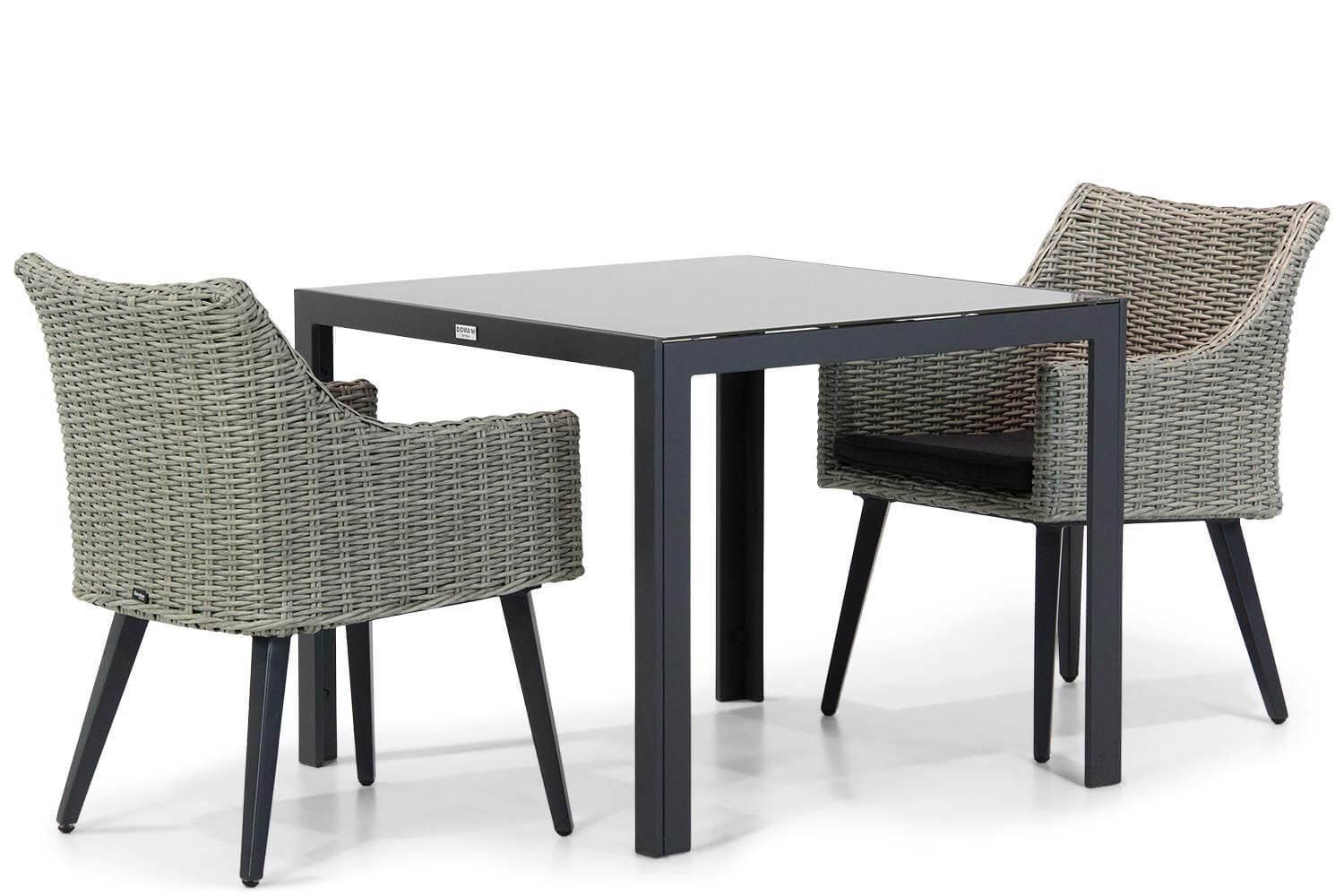Garden Collections Milton/Mondello 90 cm dining tuinset 3-delig thumbnail