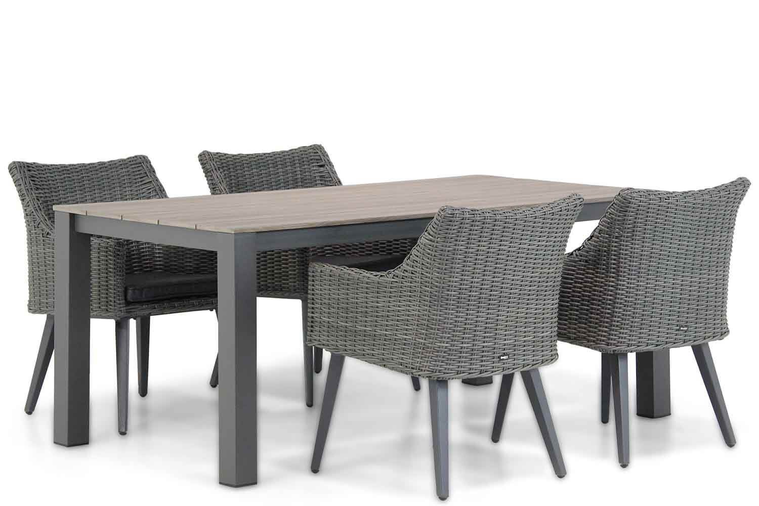 Garden Collections Milton/Valley 180 cm dining tuinset 5-delig thumbnail