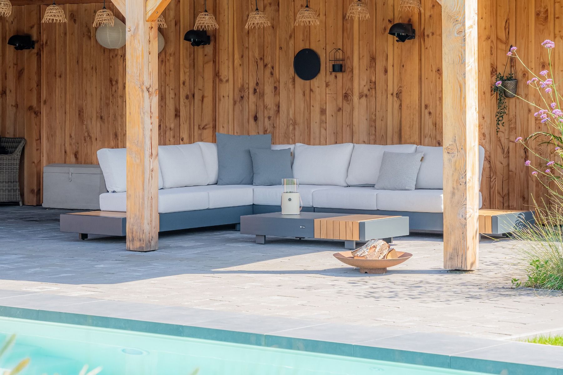 Santika Misaki hoek loungeset 5-delig