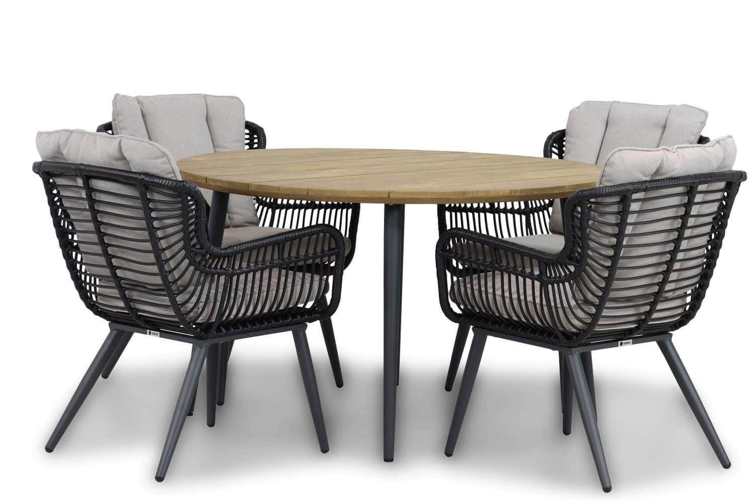 Coco Azzano/Montana 130 cm dining tuinset 5-delig thumbnail