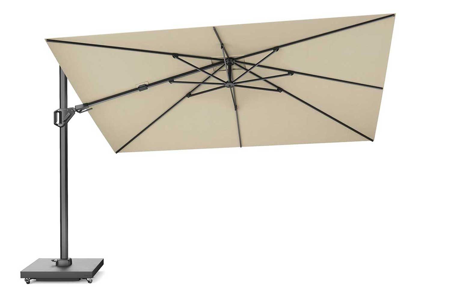 Platinum Challenger zweefparasol 3.5x2.6 m T2  (excl. voet)