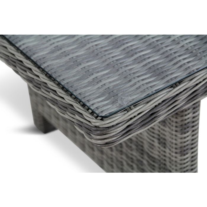 Garden Collections Amico/Napoli 145 cm dining loungeset 4-delig