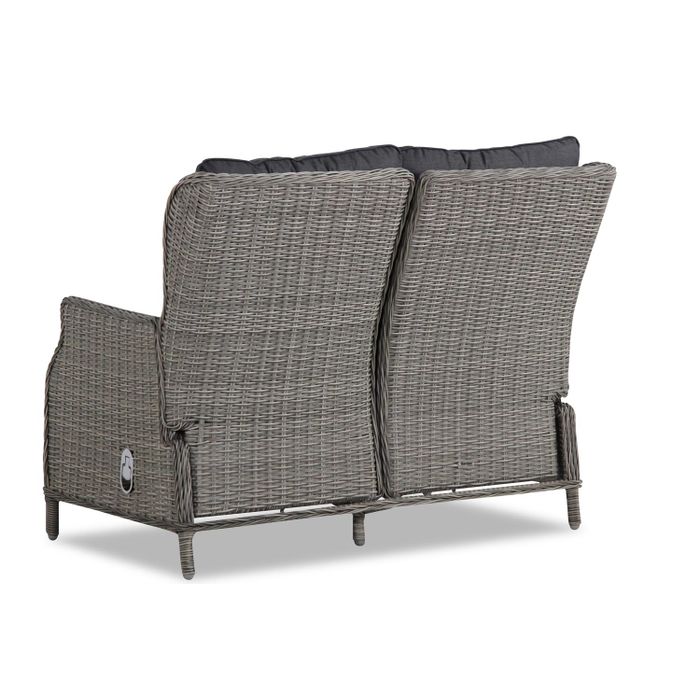 Garden Collections New Castle stoel-bank loungeset 4-delig