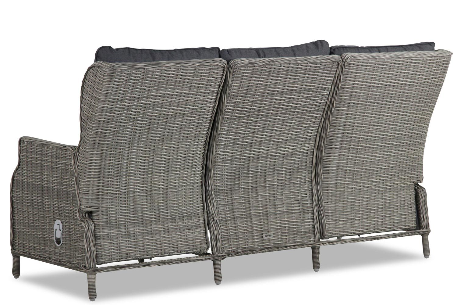 Garden Collections New Castle lounge tuinbank 3-zits verstelbaar