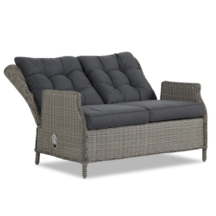 Garden Collections New Castle stoel-bank loungeset 4-delig