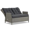 Garden Collections New Castle stoel-bank loungeset 4-delig thumbnail