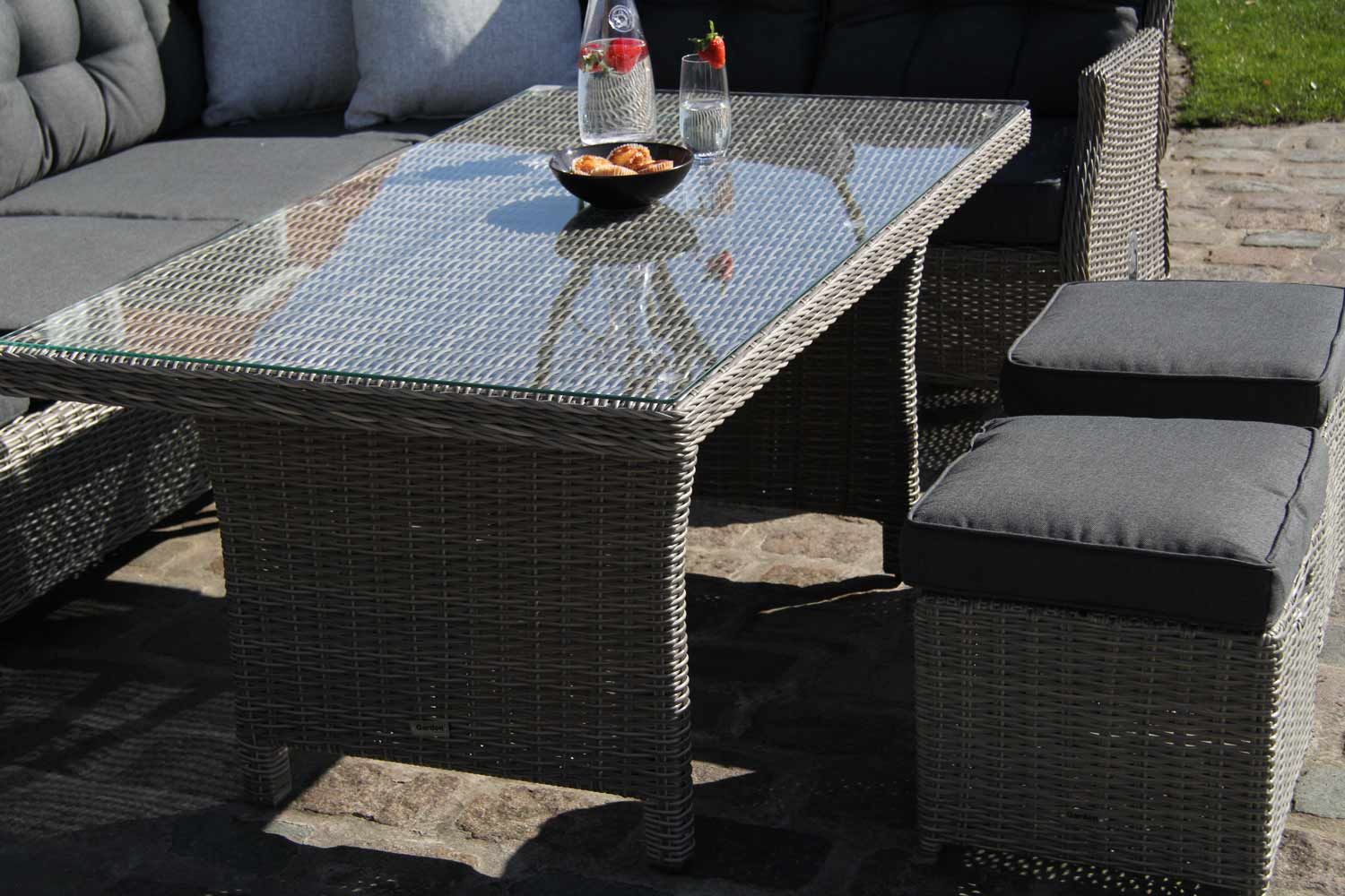 Garden Collections New Castle dining loungeset 5-delig thumbnail
